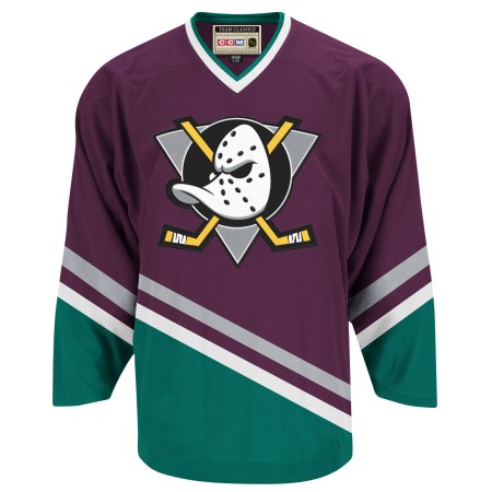 Pánské Hokejový Dres Anaheim Ducks Mighty Ducks Blank CCM Throwback Authentic